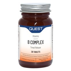 Quest Vitamin B Complex Timed Release 30 Tablets
