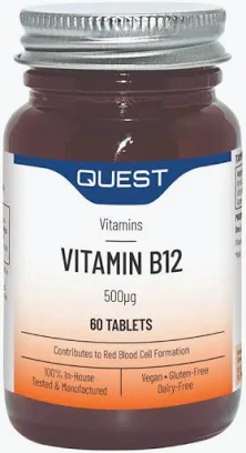 Quest B12 500ug 90caps