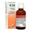 Dr Reckeweg R34 Drops 50 ml