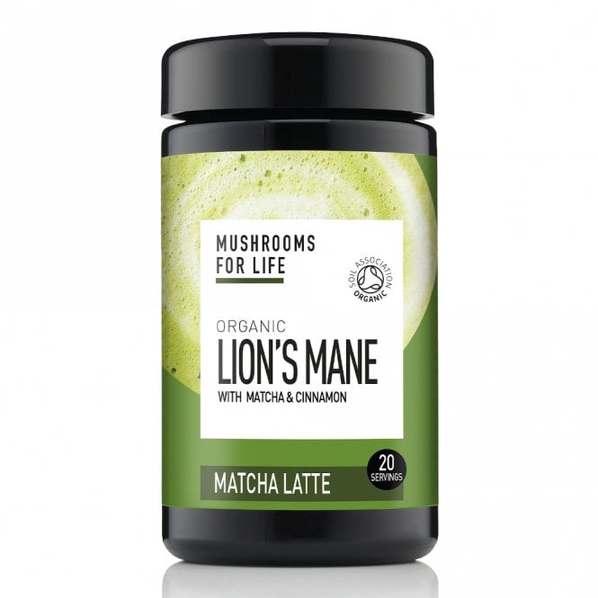 Mushrooms 4 Life Organic Lions Mane Matcha latte