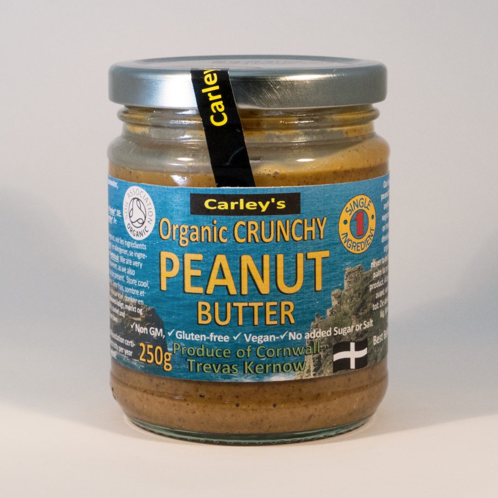 Carleys Org Peanut Butter 250g