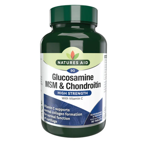 Natures Aid Glucosamine MSM &Chondroitin - Image 2
