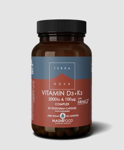 Terranova Vitamin D3 2000iu & K2 (as MenaQ7®) 100µg Complex