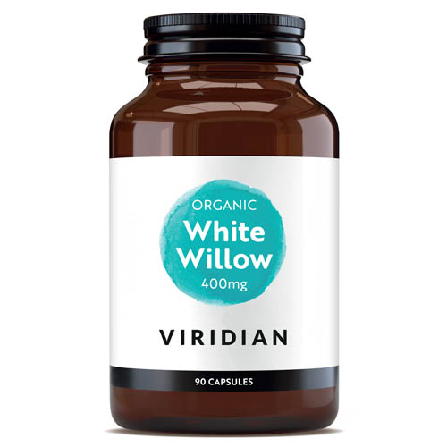 Viridian Organic White Willow 90 Capsules