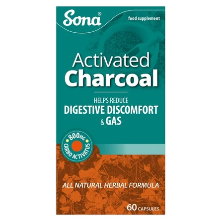 Sona Activated Charcoal 60 Capsules